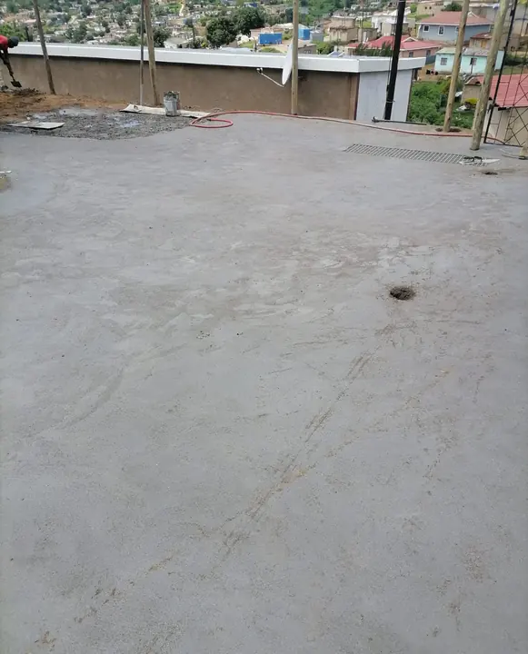 Yard slabs by Ngubane Contractors