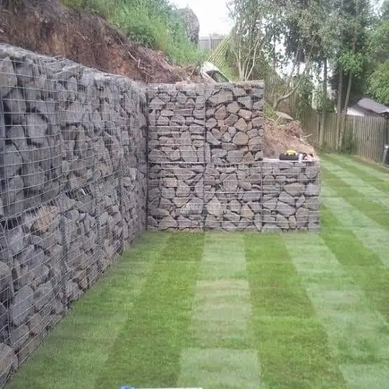 Gabion walls by Ngubane Contractors
